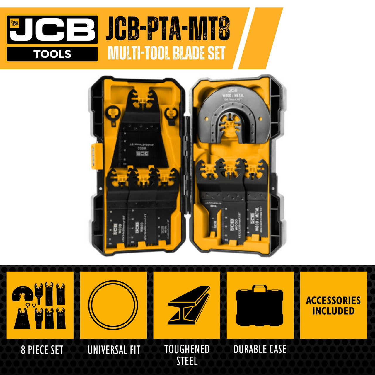 JCB Tools Multi Tools Infographic
