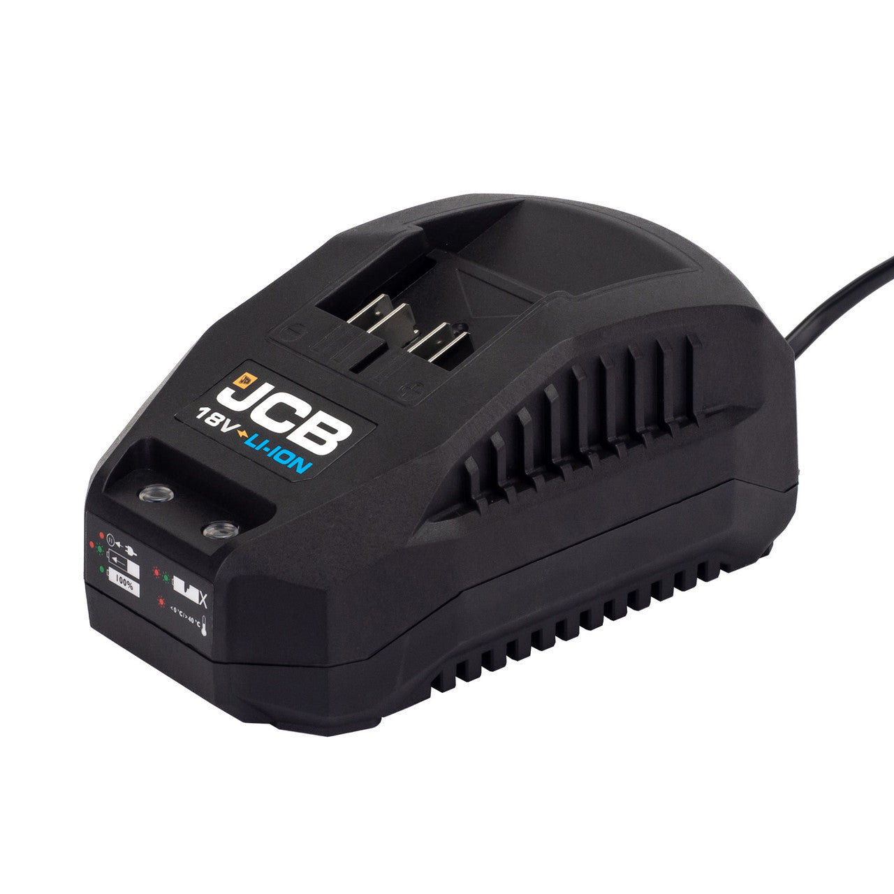 JCB 18V BRUSHLESS COMBI DRILL 5.0AH BATTERY AND 2.4A CHARGER | JCB-18BLCD-5X-B