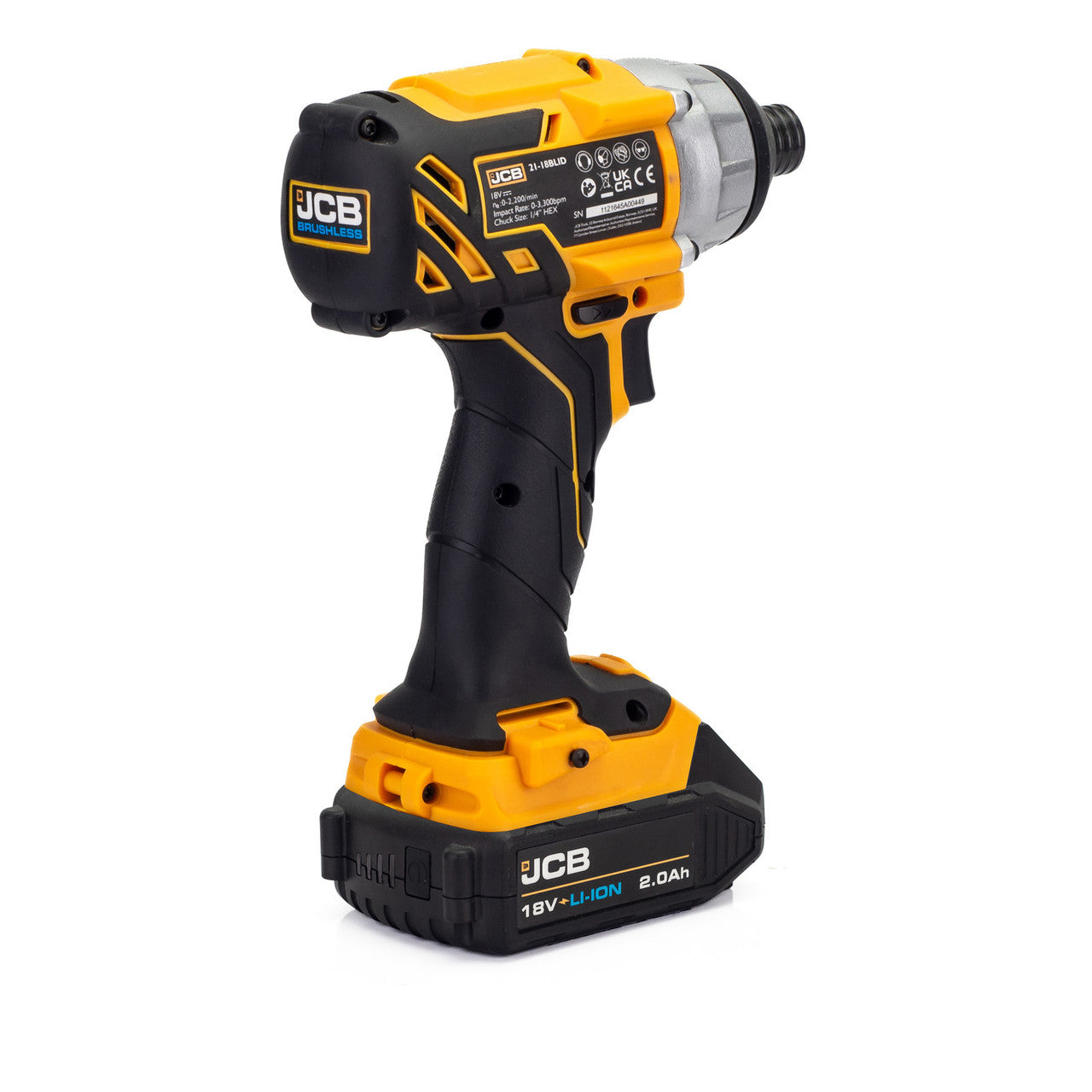 JCB 18V B/L 3 Piece Kit 2Ah | 21-18BL3PK-2