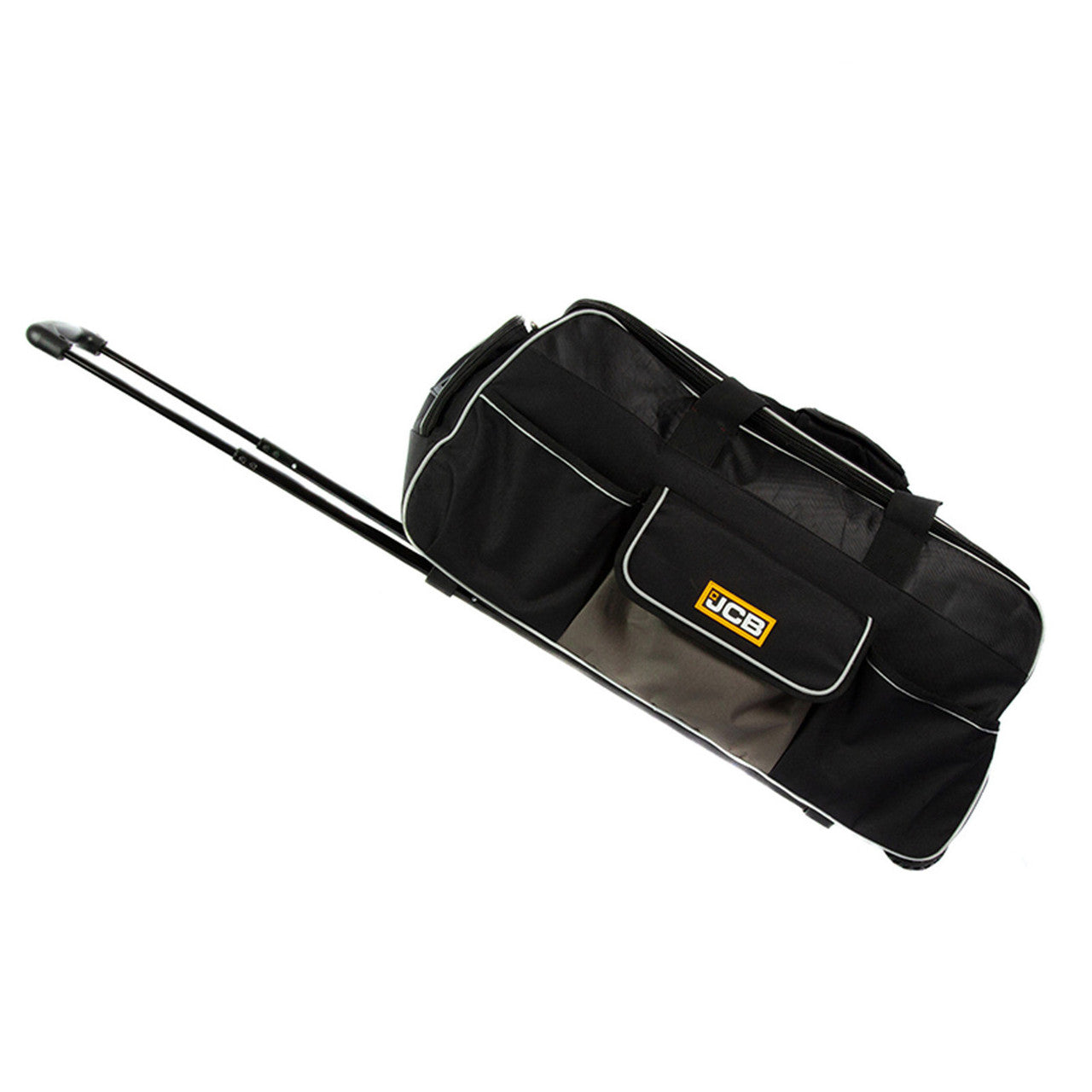 JCB 18V B/L Combi Drill B/L Impact Driver Multi Tool Kit 2x 5.0ah super fast charger in 26" wheeled kit bag | 21-18TPKMT-5