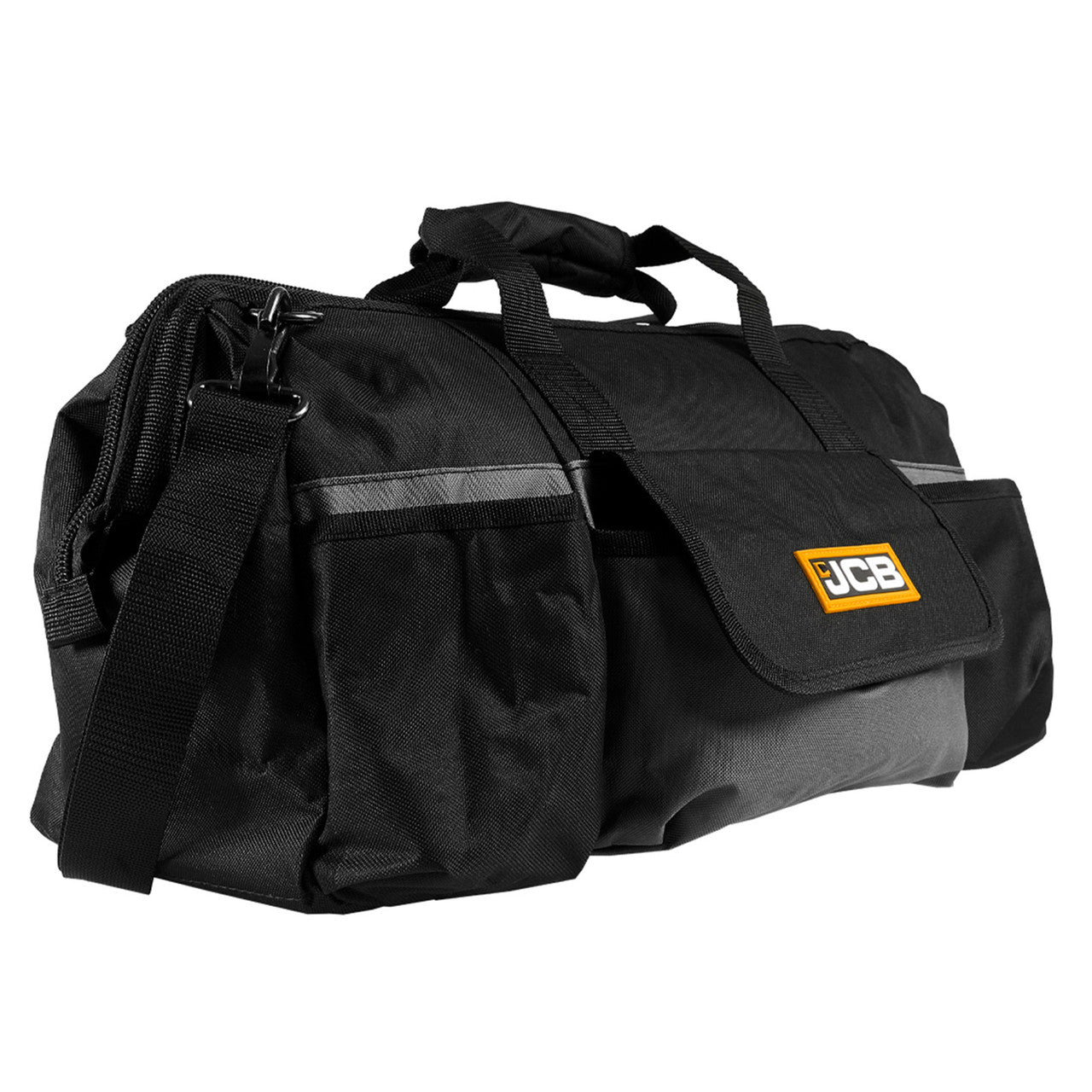 JCB 18V B/L Combi Drill B/L SDS Kit 2x 5.0ah super fast charger in 20" Kit Bag | 21-18BLTPKSDS-5