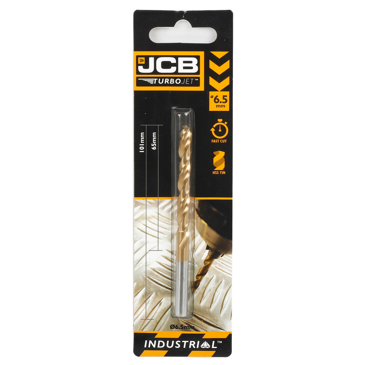 JCB TurboJet 7 Point HSS Drill Bit 6.5 x 101 mm | 5055803318758