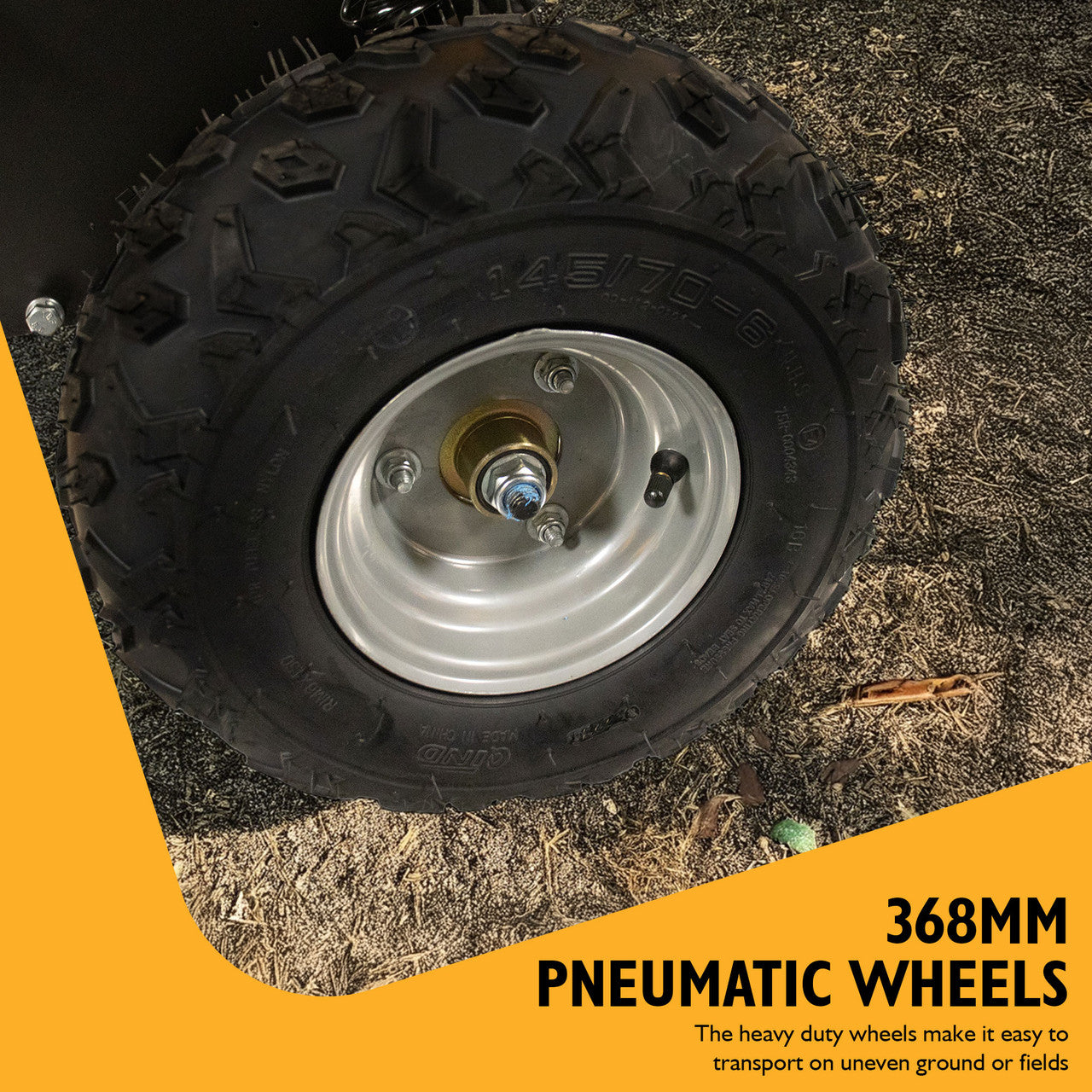 368mm Pneumatic Wheels