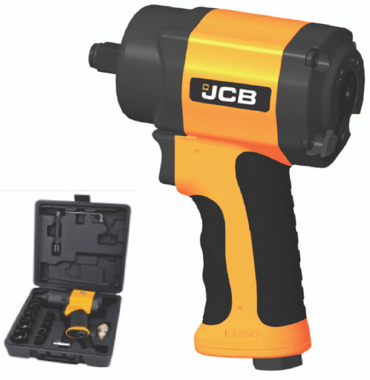 Square Drive Air Impact Wrench with Socket Set