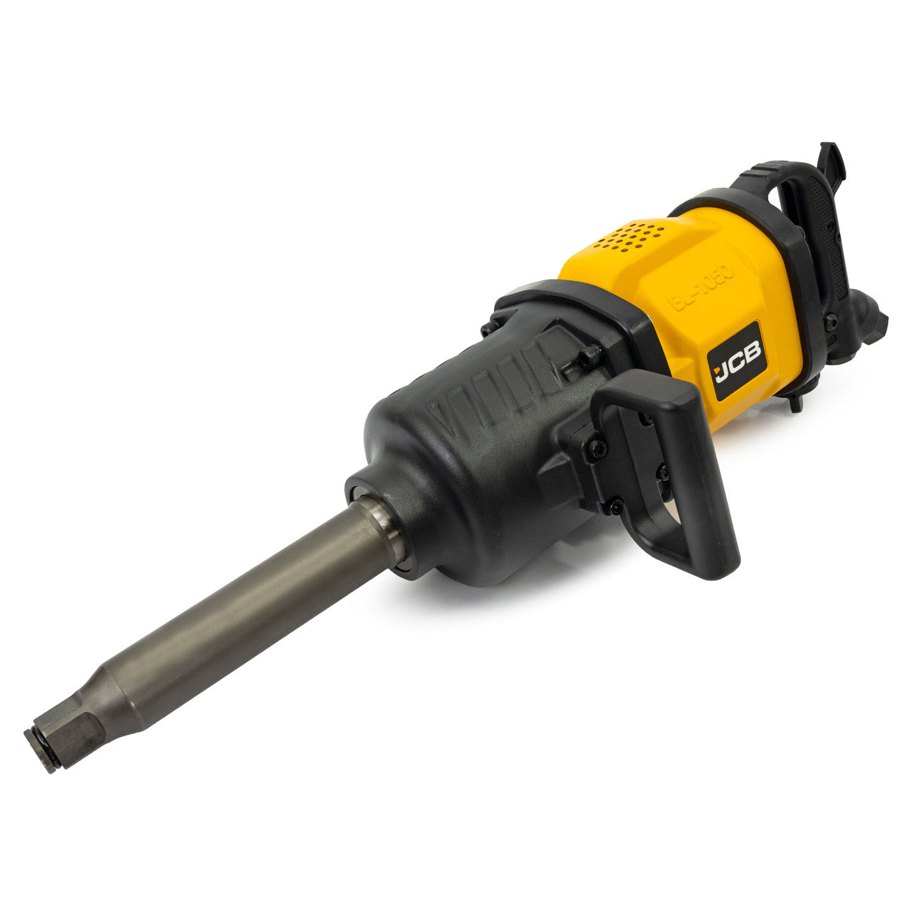 Powerful and high-performance air impact wrench designed to deliver a high volume of torque when performing heavy-duty automotive repair, large equipment maintenance, product assembly and construction projects.   JCB Tools
