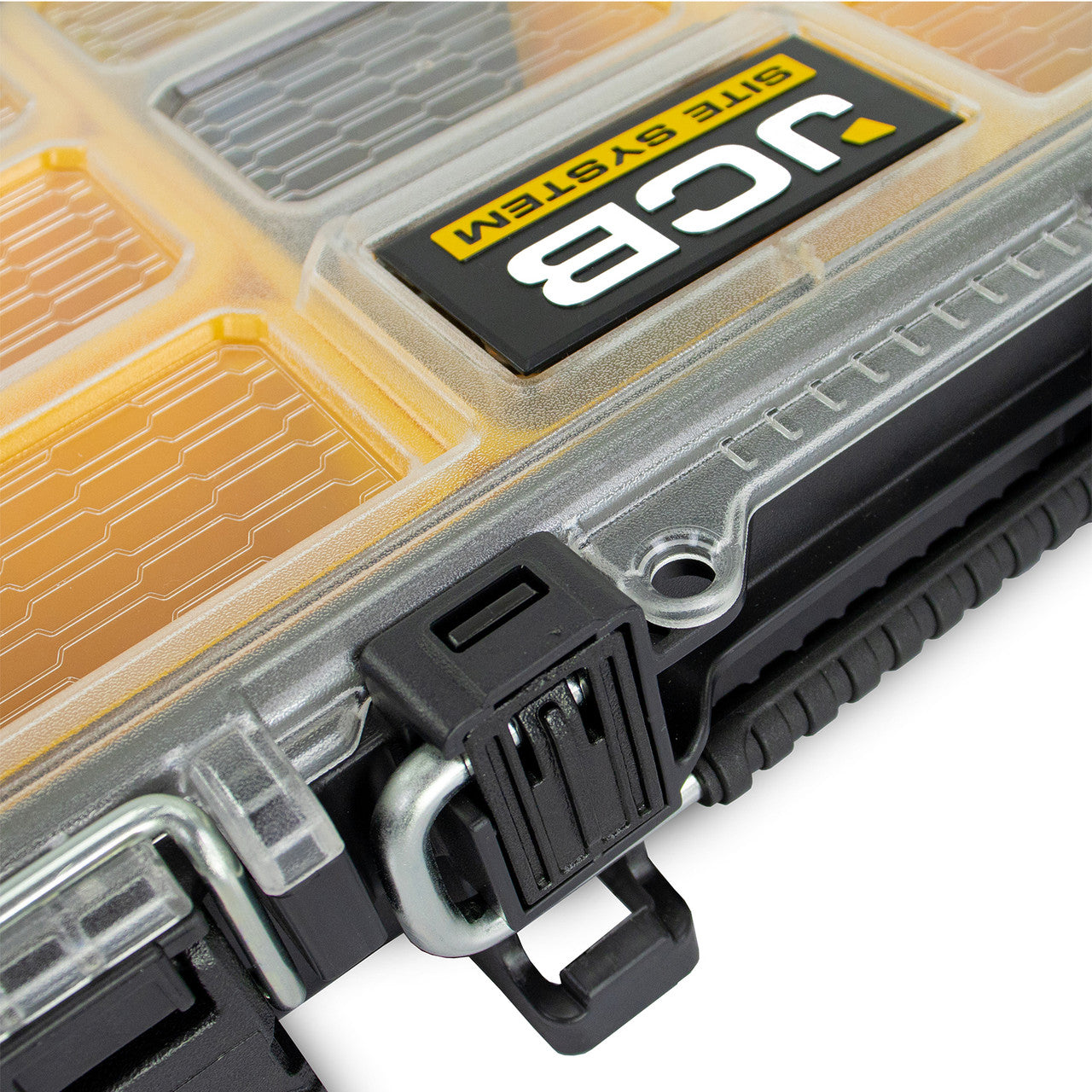 Made from durable polypropylene with a polycarbonate lid for added protection and visibility