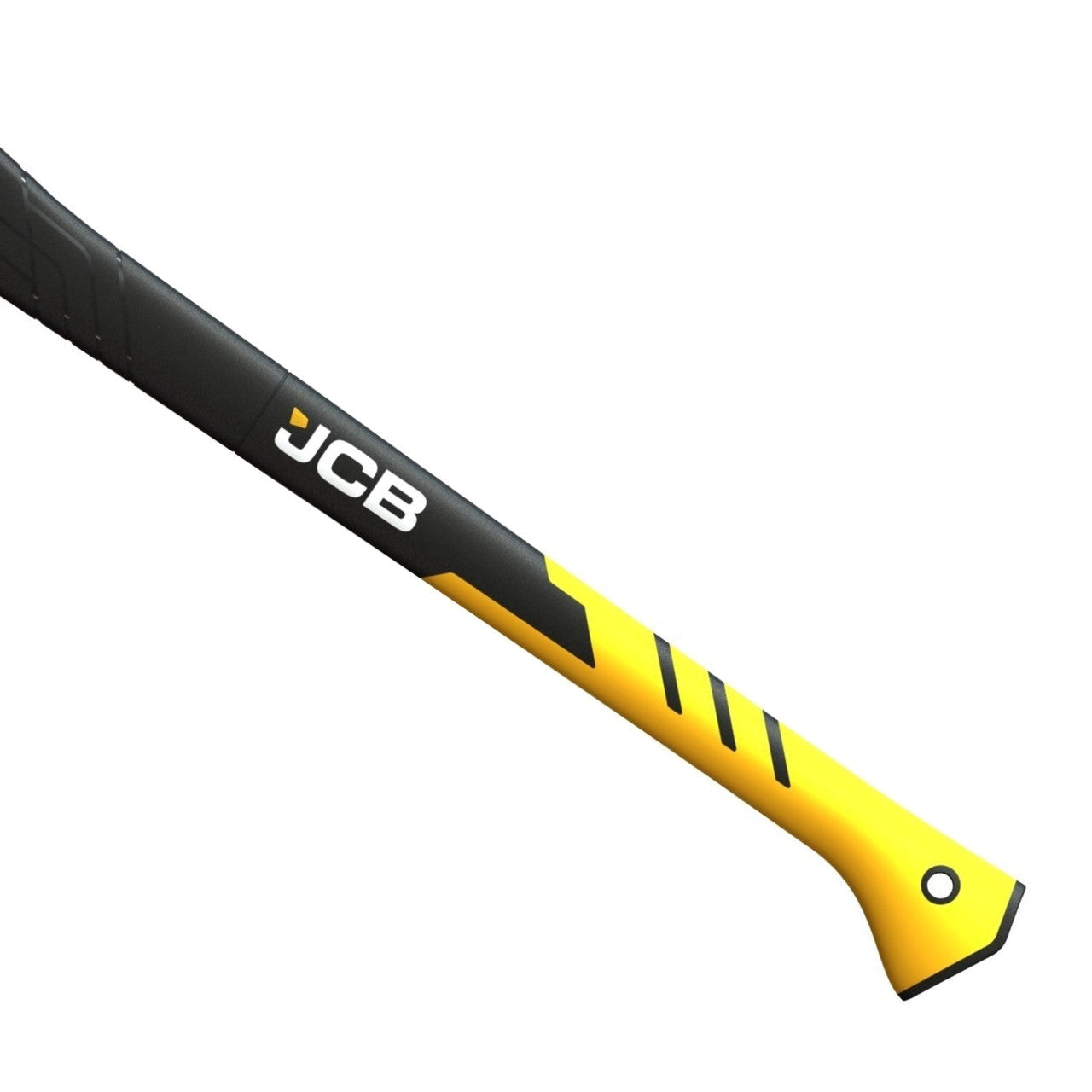 Proprietary Fiberglass Handle – Stronger and more resilient than wood, the fiberglass handle resists bending and shrinking and is reinforced for shock absorption, anti-slip grip, and weather resistance.
