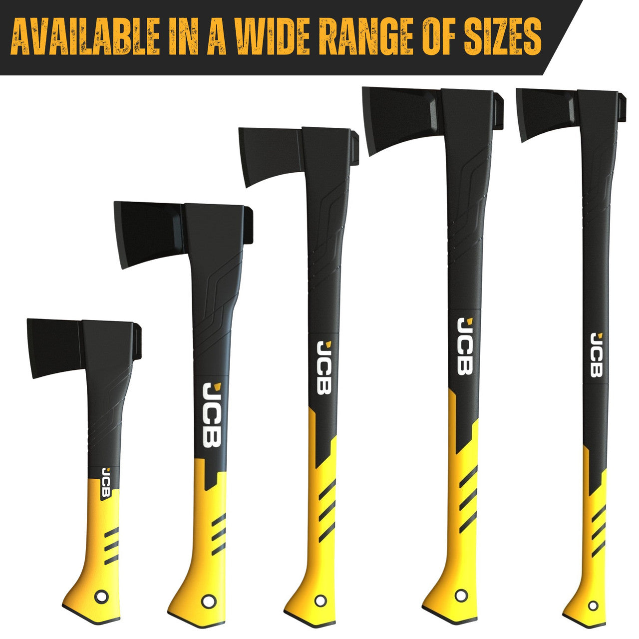 Discover the full range of the JCB Axes