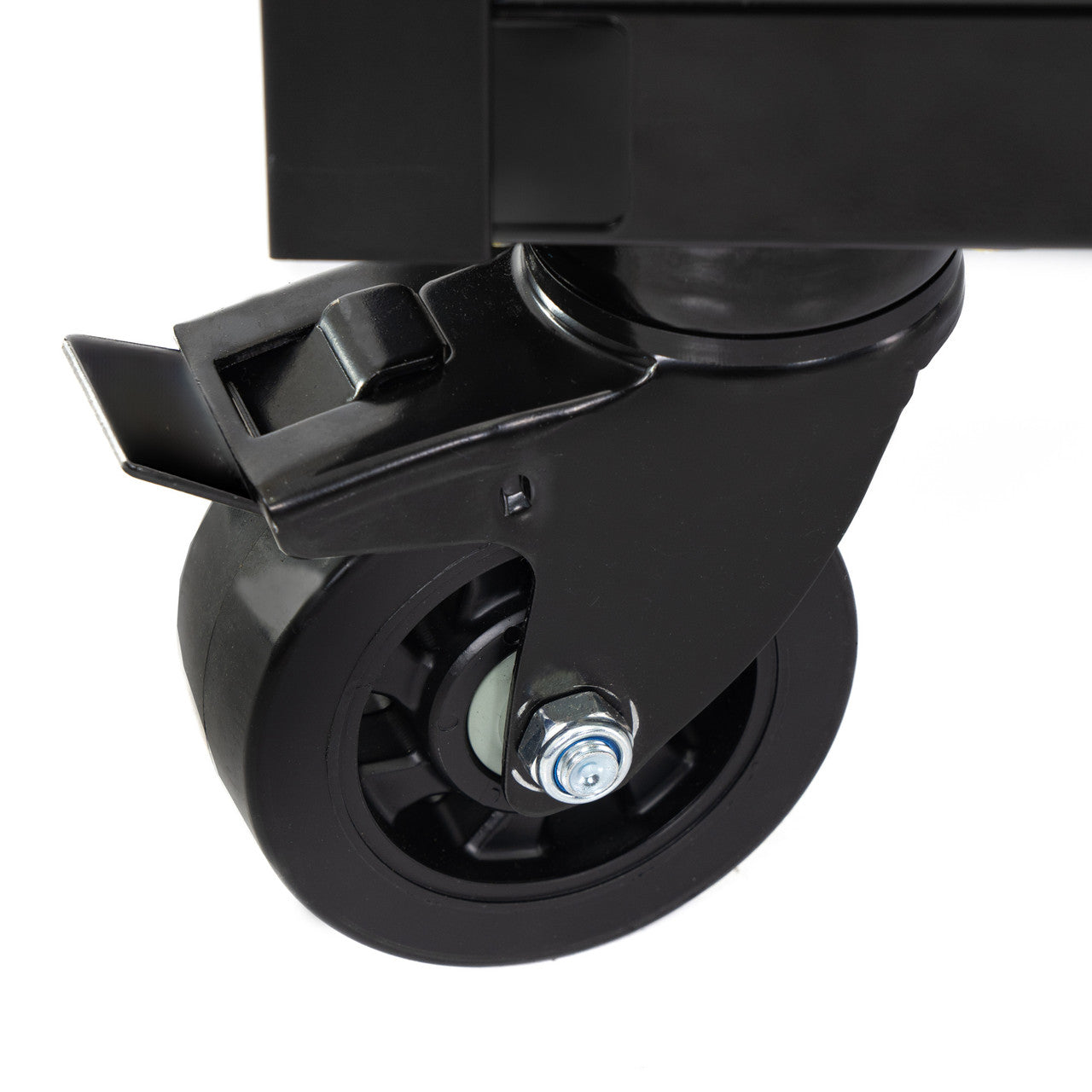 JCB 42’’ Roller Tool Cabinet, 11 Drawers, Steel with Hardwood Worktop and Backhoe Loader Wrap | JCBBHLRCBB