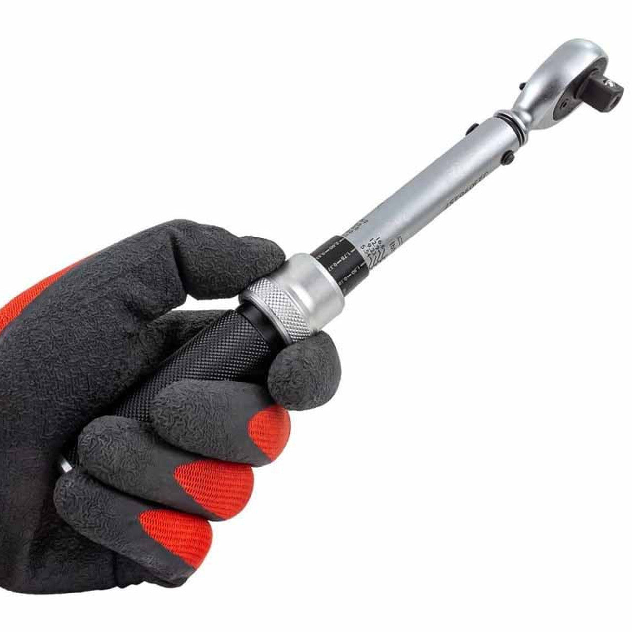 Precision torque control: Click mechanism signals when the preset torque is reached.