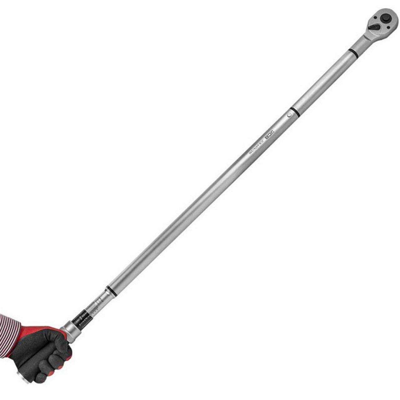 JCB 3/4" Mechanical Torque Wrench, 200–800 Nm, Calibrated and Non-slip, Cr-V Steel | JCB-64761240