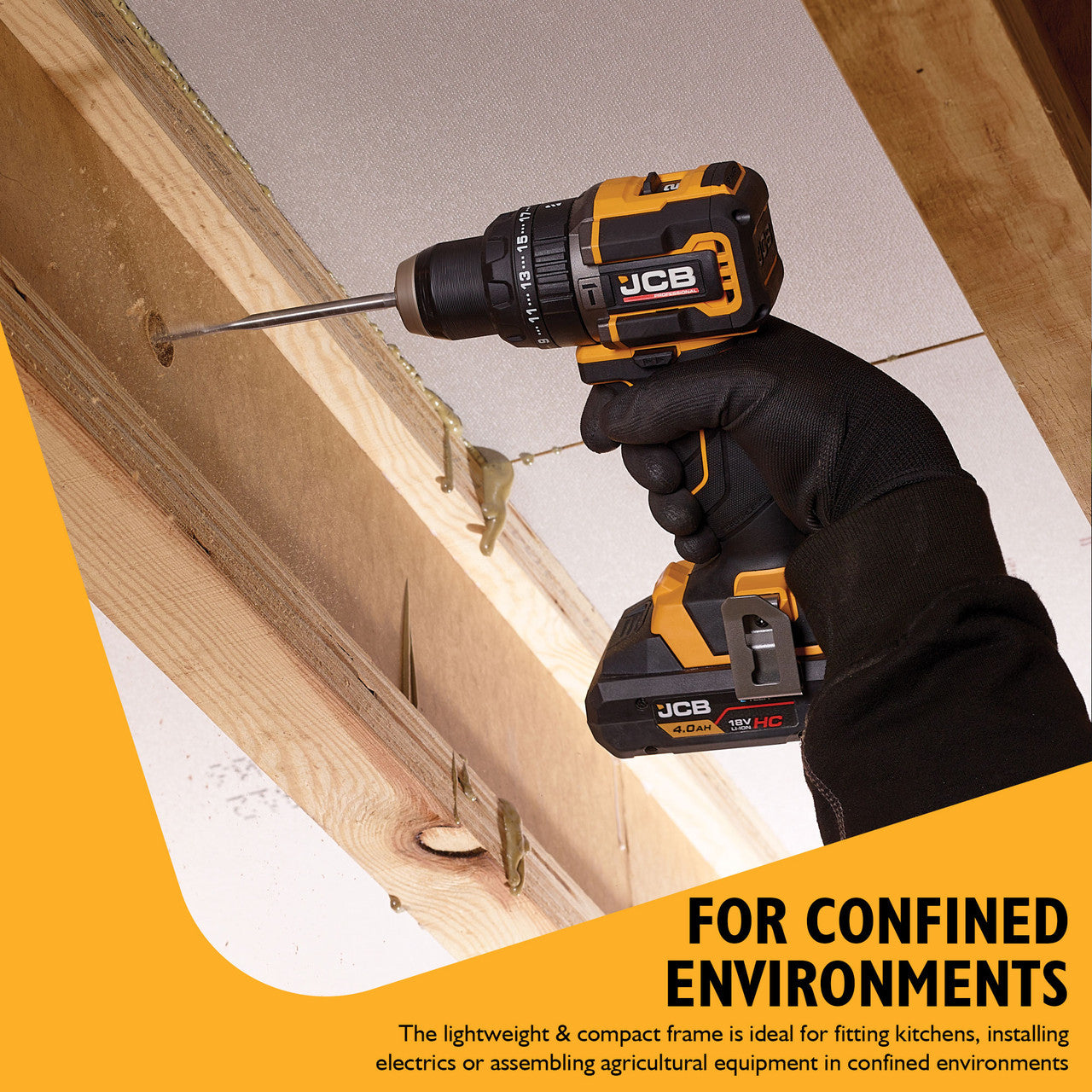 Compact - Perfect for confined environments