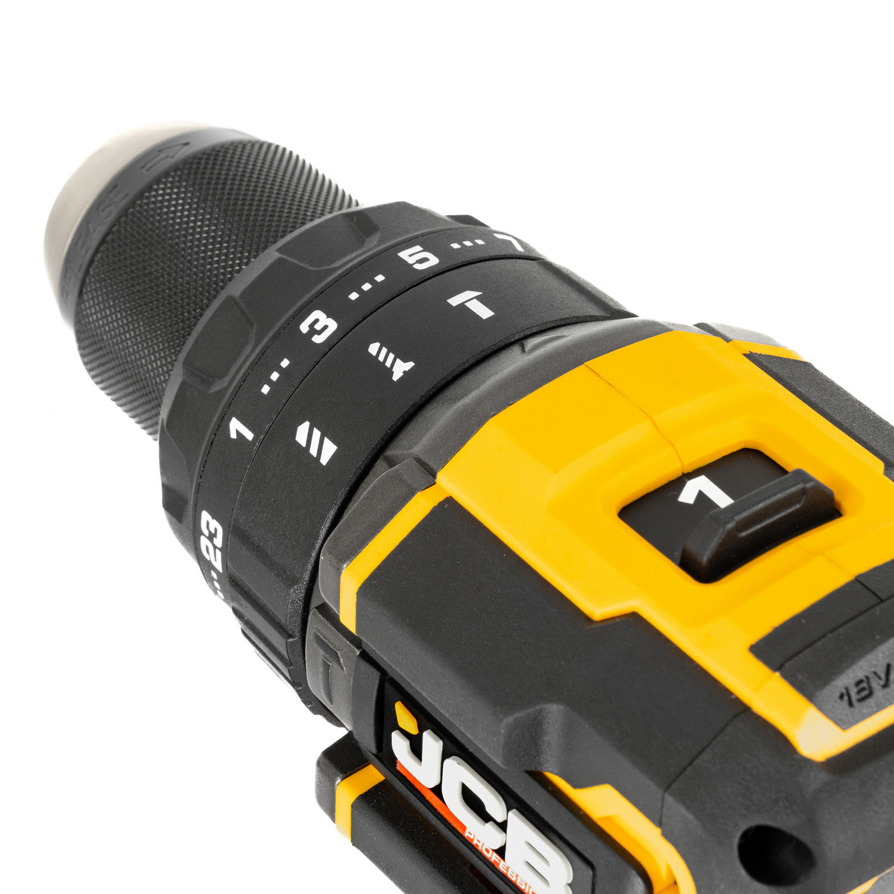Fully Compatible with JCB 18V Battery System Sold as Body Only, this drill integrates seamlessly with the entire JCB 18V battery and charger range, offering maximum system flexibility.