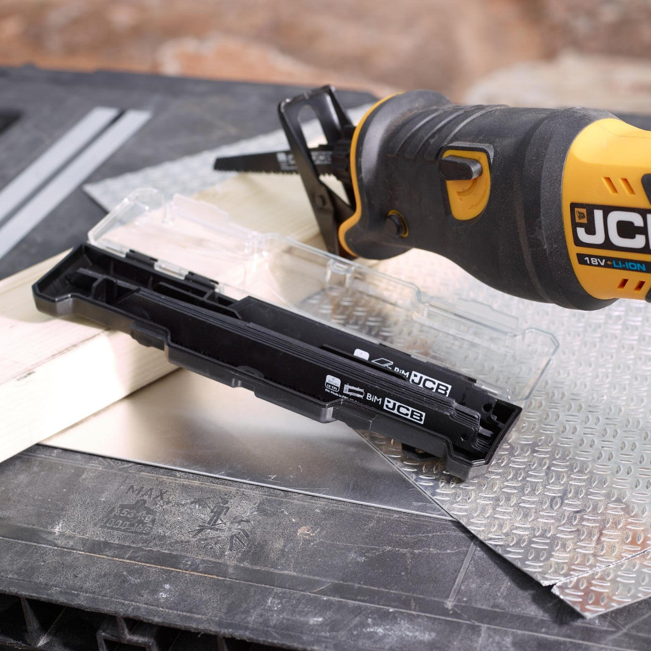 JCB 12 Piece Reciprocating Saw Blade Set BIM Blades | JCB-PTA-12RS