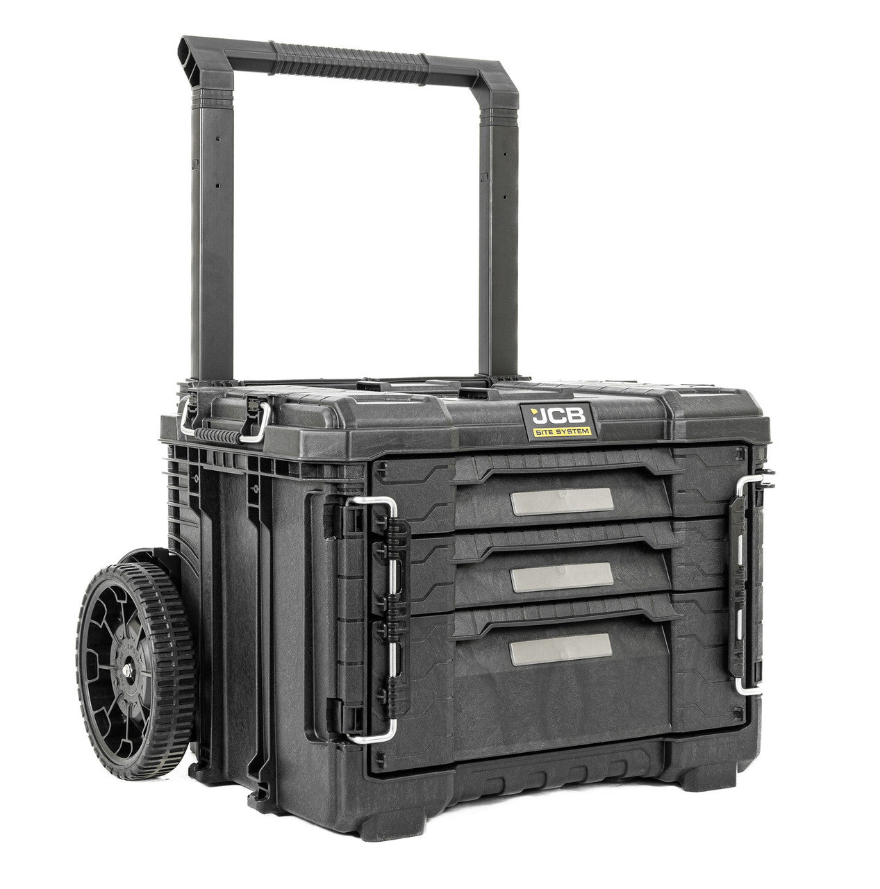 JCB Site System 5-Piece Tool Storage Set, Heavy-Duty Modular Toolboxes | JCB-SITESYS-ST-2
