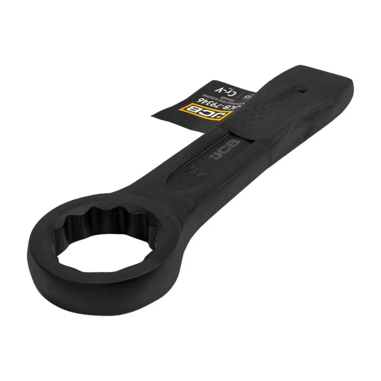 JCB 46mm Single Ring Slogging Spanner, Cr-V Steel | JCB-79346